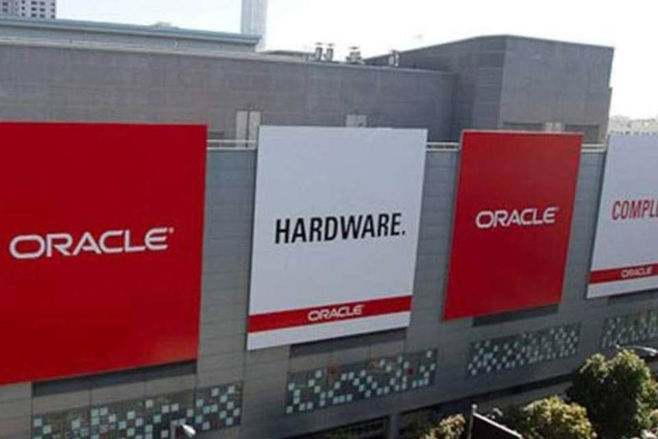 Vendas de software e lucro da Oracle superam estimativas