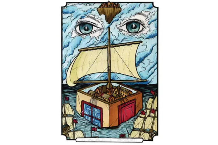 As viagens de Gulliver, do escritor irlandês Jonathan Swift. O responsável pela capa é o ilustrado e artista belga Mark Goss. (Mark Goss)