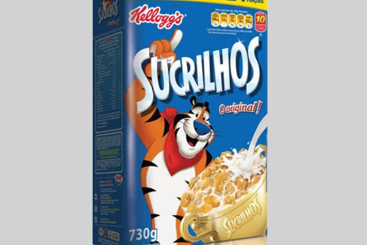 Nova embalagem de Sucrilhos da Kellogg’s (Divulgação)