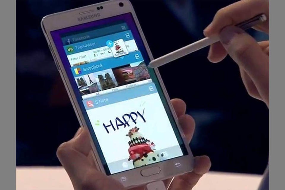 Samsung mostra como testa a resistência do Galaxy Note 4