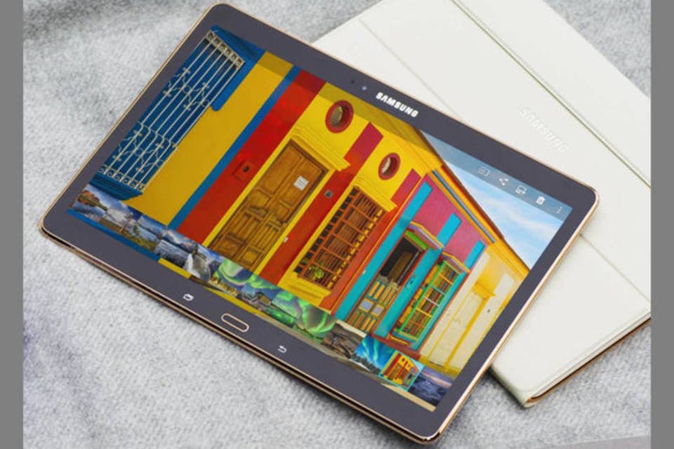 Galaxy Tab S, o tablet poderoso da Samsung, chega ao Brasil