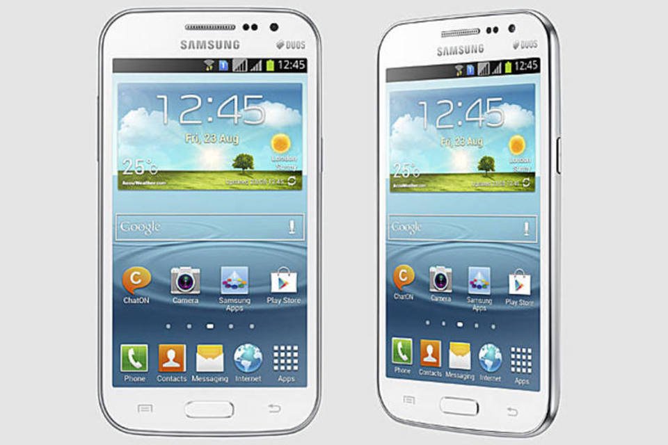 Samsung anuncia novo smartphone Galaxy Win com dual-SIM