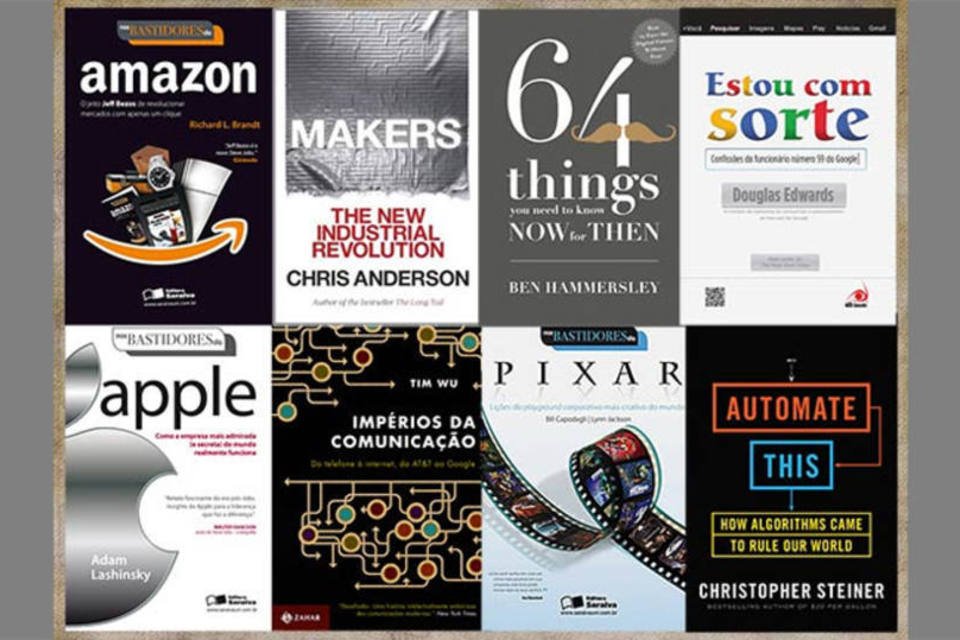 Os melhores livros de tecnologia de 2012