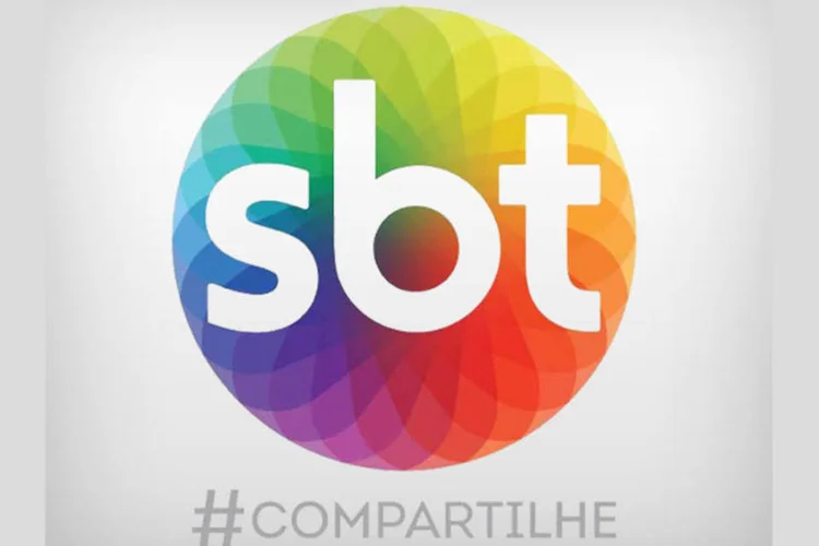 Novo logotipo do SBT: estreia na programação a partir de 17 de agosto (Divulgação/Montagem Exame.com)