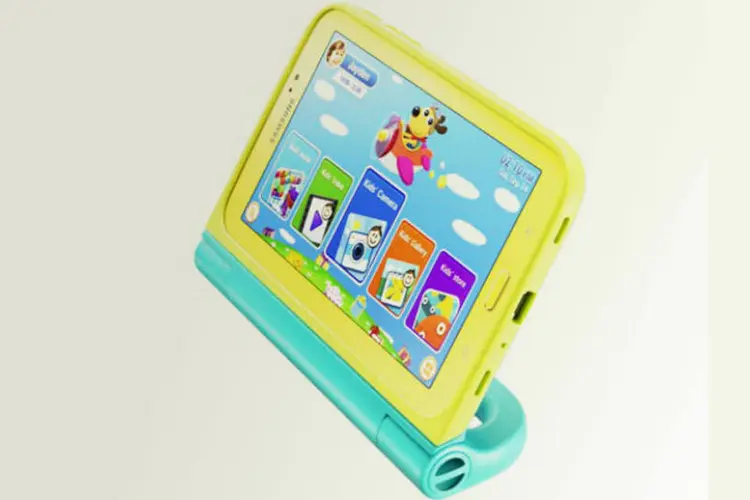 Galaxy Tab 3 Kids: para contentar seu público, há aplicações de aprendizado e diversão e uma interface mais amigável (Divulgação)