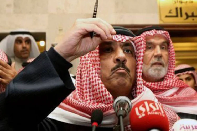 Um líder da oposição no Kuwait, o ex-deputado Musalam Al Barrak (AFP)