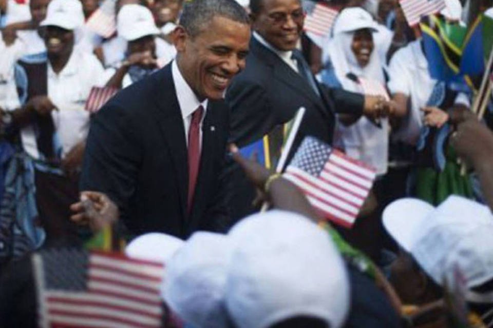 Obama chega à Tanzânia, última escala de sua viagem africana