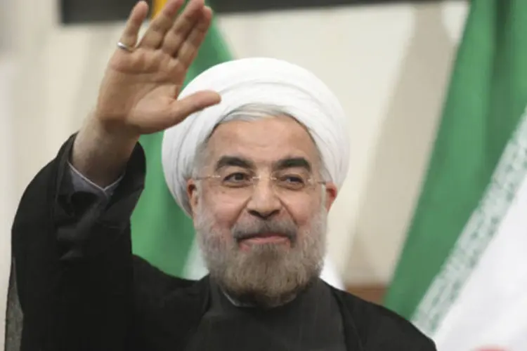 O presidente do Irã, Hassan Rohani: nomeação integra "campanha de emancipação das mulheres no Irã", segundo Rohani (Fars News/Majid Hagdost/Files/Reuters)