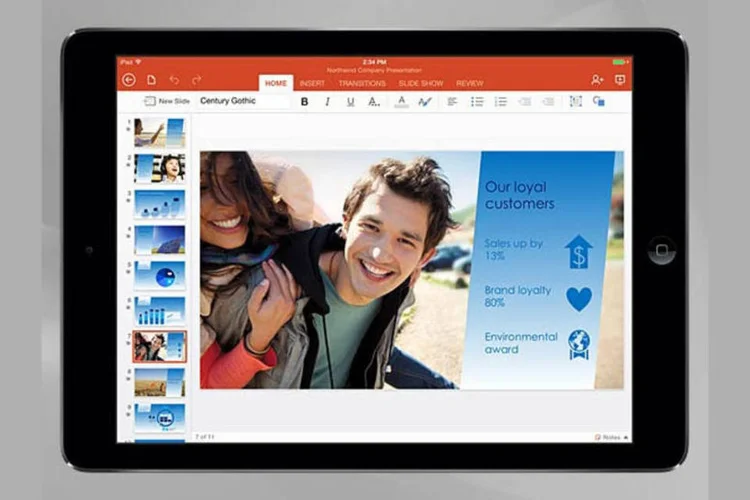 Office no iPad (Divulgação)