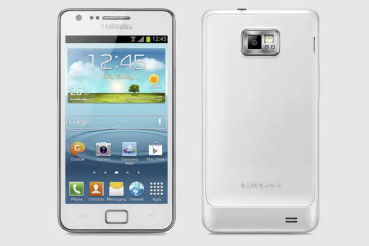 Novo Samsung Galaxy S II Plus: aparelho virá com o sistema Android 4.1 Jelly Bean embarcado, algo que no Brasil o Galaxy S II ainda não tem (Divulgação)