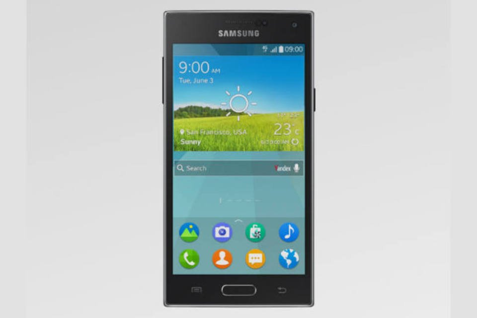 Samsung lança 2º smartphone com sistema operacional próprio