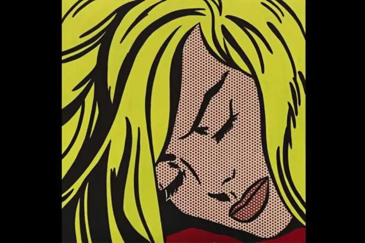 "Sleeping Girl", de  Lichtenstein (Sothebys)