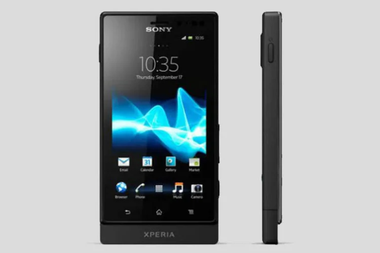 O Xperia S é o modelo mais avançado da nova linha NXT da Sony (Divulgação)