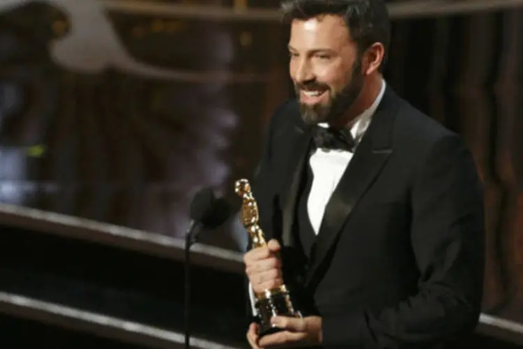 
	Ben Affleck recebe o Oscar de melhor filme, por &quot;Argo&quot;
 (Mario Anzuoni / Reuters)