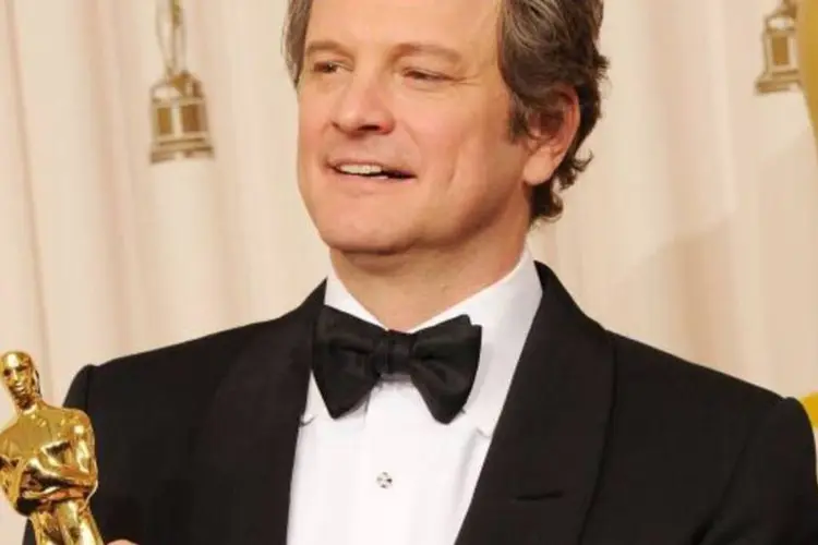 Colin Firth levou a estatueta de Melhor Ator (Getty Images)