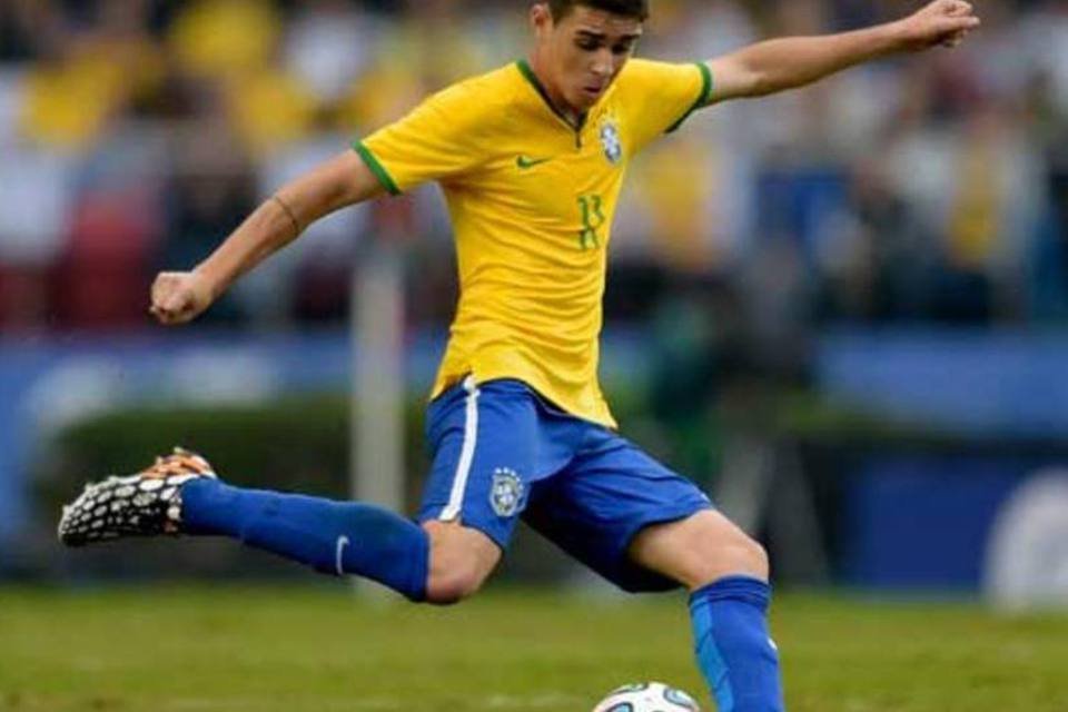 Oscar, jogador da seleção brasileira