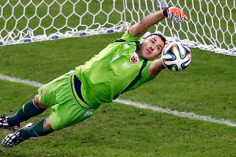 Ospina: o colombiano é o primeiro colocado no ranking de estatísticas da Fifa (REUTERS/Ricardo Moraes)
