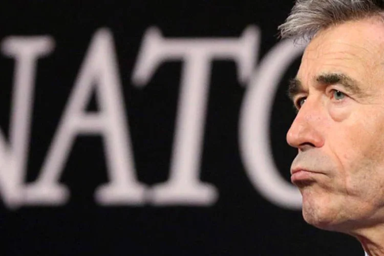 Anders Fogh Rasmussen: "nós vemos os russos desenvolvendo a narrativa e o pretexto para tal operação" (Francois Lenoir/Reuters)