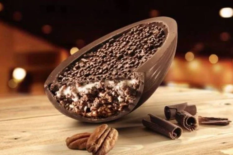
	Ovo de P&aacute;scoa do Outback inspirado na sobremesa Chocolate Thunder From Down Under
 (Divulgação/Outback)