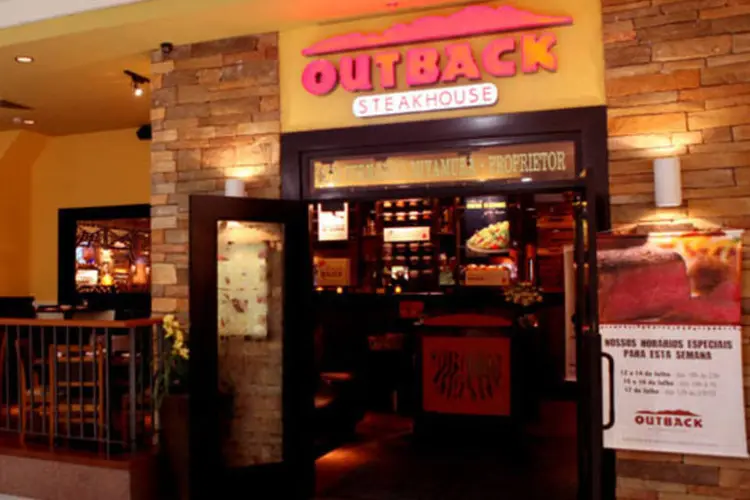 Restaurante da rede Outback: Brasil é o maior mercado da empresa fora dos EUA (Outback/Divulgação)
