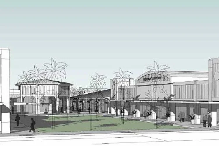 Projeto do outlet de luxo em Novo Hamburgo, na região metropolitana de Porto Alegre (.)