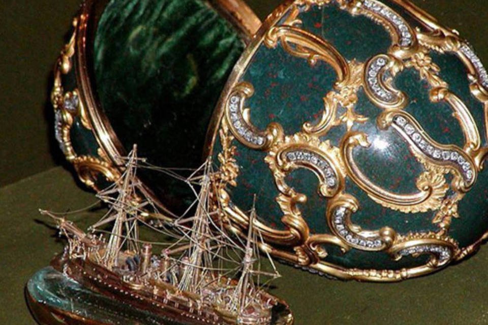 Vendedor de sucata dos EUA encontra ovo Fabergé de US$ 20 mi