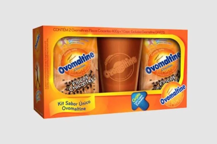
	Brinde do Ovomaltine: consumidores que adquirirem um sach&ecirc; de 400 gramas do produto levar&atilde;o uma caixa de Ovomaltine de 180 ml
 (Divulgação)