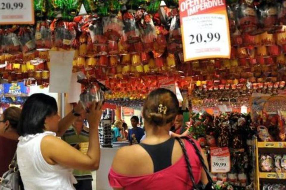 Supermercados esperam alta de 11% na Páscoa
