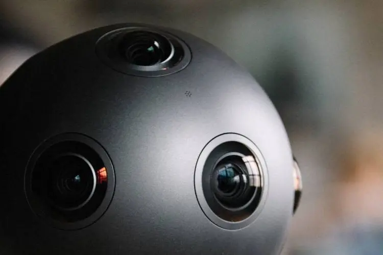 Ozo: oito câmeras e oito microfones capturam o ambiente para realidade virtual (Divulgação/Nokia)