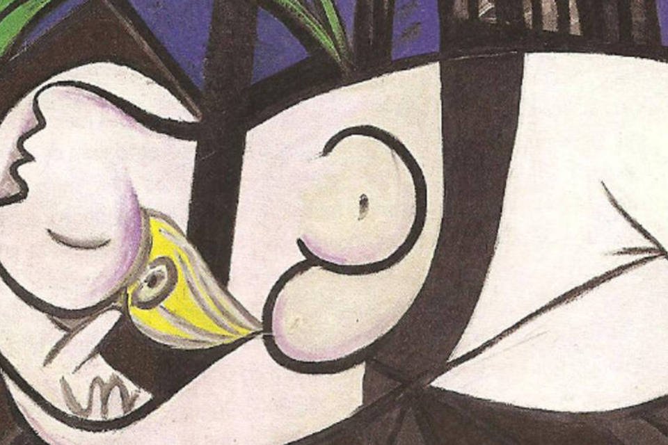 Detalhe do quadro  "Nu, folhas verdes e busto", do espanhol Pablo Picasso, o mais caro já leiloado (Reprodução/Wikimedia)