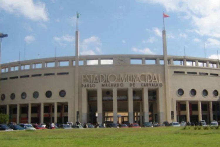 Estádio do Pacaembu: Doria afirmou que o local não será utilizado para shows e atividades que não sejam especificamente de esporte (Heitor Carvalho Jorge/Wikimedia Commons)