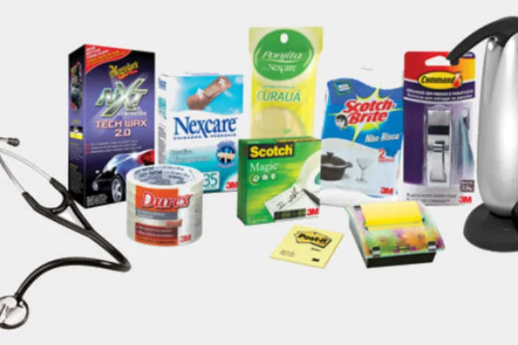 
	Produtos e marcas da 3M
 (Divulgação)