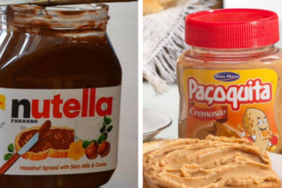 Veja a batalha entre Nutella e Paçoquita Cremosa no Twitter