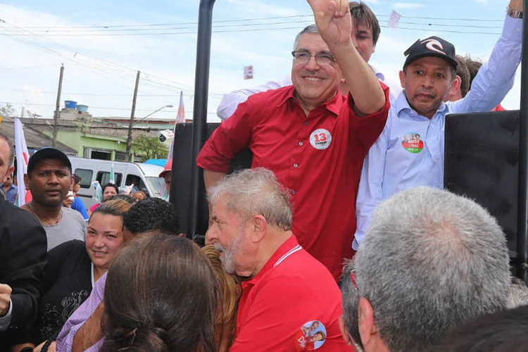 Padilha: petista disse ainda estar "com sede, não só de água, mas também de debate" (Paulo Pinto/Analítica)