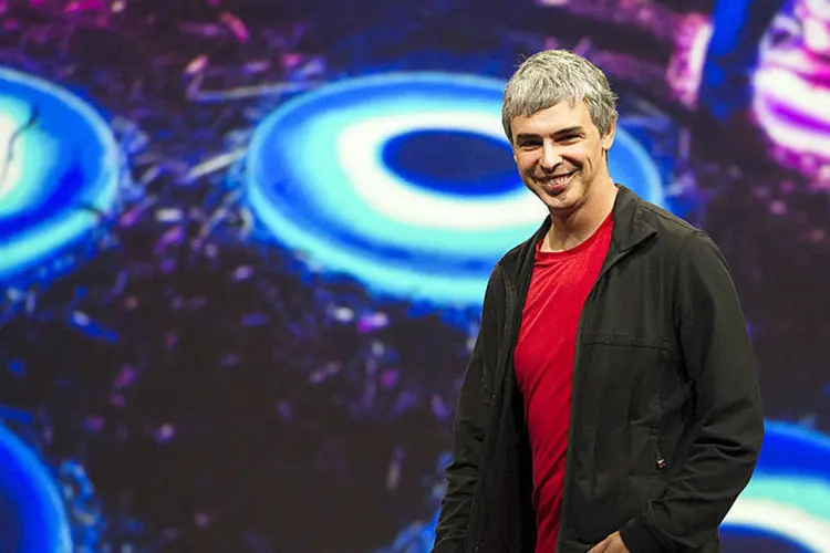 Larry Page: CEO e co-fundador do Google foi eleito empresário do ano (David Paul Morris/Bloomberg)