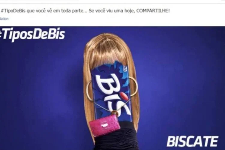 Bis: imagem publicada no Facebook já se aproxima de mil compartilhamentos (Reprodução)