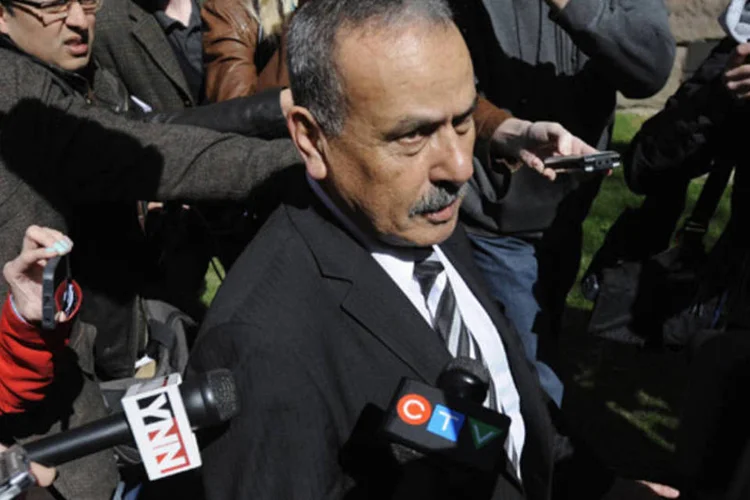 Mohammed Jaser,pai de Raed Jaser, acusado de planejar um ataque terrorista no Canadá: a polícia se negou a oferecer detalhes sobre quanto tempo Raed Jaser tinha residido no Canadá ou sobre seu país de origem. (REUTERS/Jon Blacker)