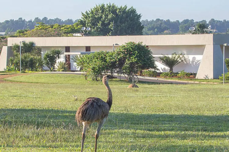 Palácio do Jaburu: até a circulação de pedestres é proibida no local neste momento (Wikimedia Commons/Wikimedia Commons)