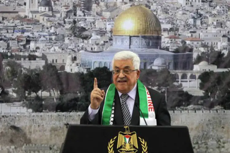 
	Mahmud Abbas disse que a mudan&ccedil;a na linguagem dos documentos oficiais ajudar&aacute; a fortalecer o Estado Palestino
 (Abbas Momani/AFP)