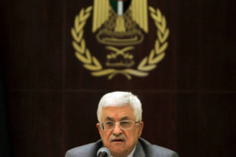 
	Presidente da Autoridade Palestina, Mahmoud Abbas: s&eacute;rie de explos&otilde;es atingiu bens de dirigentes do Fatah
 (AFP/Getty Images)