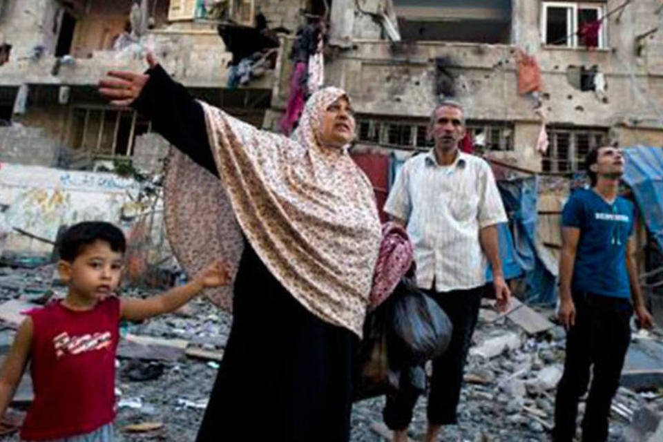 França anuncia ajuda humanitária para Gaza
