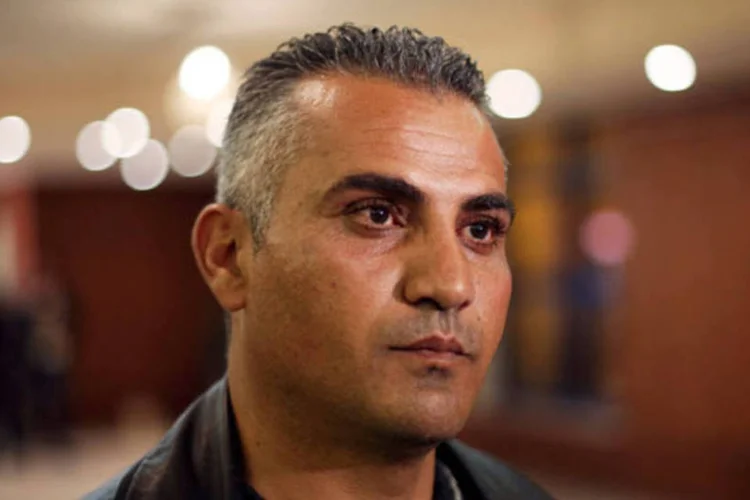 O cineasta palestino Emad Burnat (REUTERS/Mohamad Torokman)