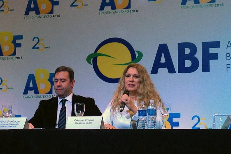 Palestra de abertura da 25ª edição da ABF Franchising Expo (Mariana Fonseca/Exame.com)