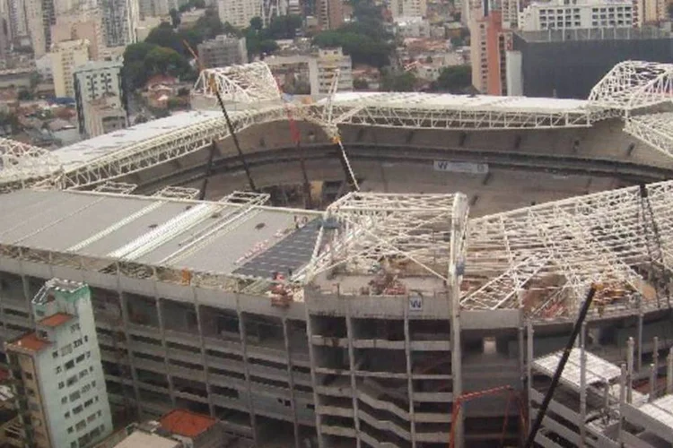 
	Obras no Allianz Parque: a Allianz ter&aacute; 50 &aacute;reas de alimenta&ccedil;&atilde;o voltadas para o grande p&uacute;blico, entre restaurantes e lanchonetes e um menu especial inspirado pela tradi&ccedil;&atilde;o italiana
 (Divulgação)