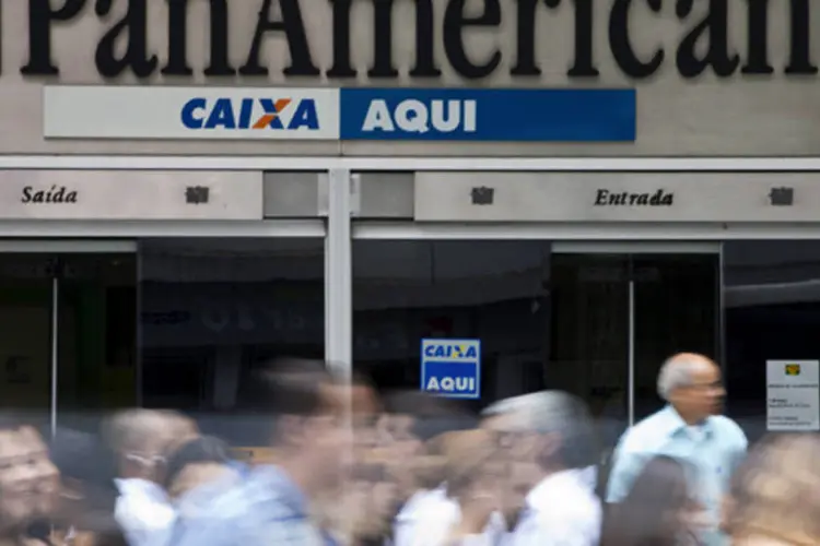 
	Fachada de banco Panamericano: preju&iacute;zo evitado por Palladino com as vendas foi de R$ 292,4 mil
 (Bloomberg)