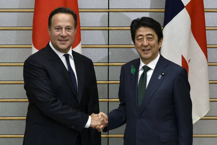 
	Acordos: &quot;hoje decidimos avan&ccedil;ar nas negocia&ccedil;&otilde;es para a assinatura de um acordo bilateral de troca de informa&ccedil;&atilde;o tribut&aacute;ria com o Jap&atilde;o&quot;, disse o presidente do Panam&aacute;
 (Franck Robichon / Reuters)