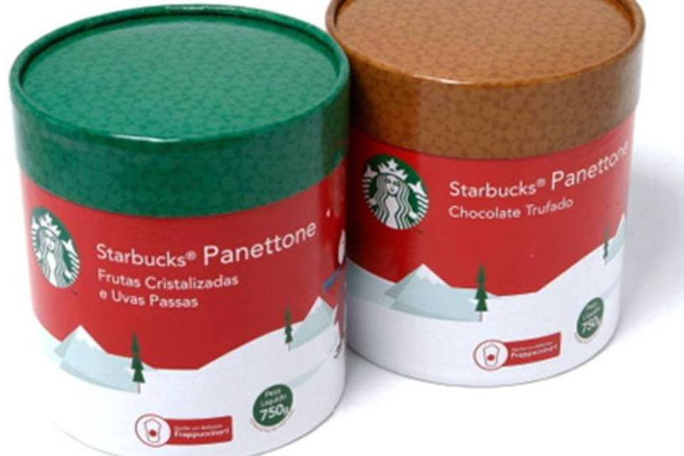 Starbucks lança cardápio natalino