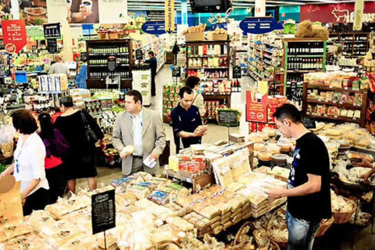 
	A Abras espera que as vendas aumentem em supermercados no decorrer do ano
 (ALEXANDRE BATTIBUGLI)