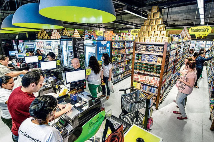 
	Desempenho do Carrefour tem pressionado a rede P&atilde;o de A&ccedil;&uacute;car
 (Germano Luders/Exame)
