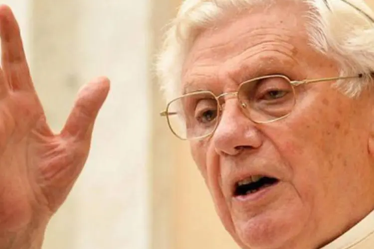 Papa Bento XVI: Vaticano quer intensificar luta contra lavagem de dinheiro (Alberto Pizzoli/AFP)